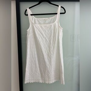 Doen White Mini Dress - Medium - EUC
